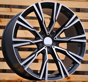 R22x10.5  5X112  ET  43  66.6  FE241  Black Polished (MB)  For BMW  (P2)  ((AKC 120 Eur)) (1 foto / 1)