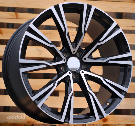 R22x10.5  5X112  ET  43  66.6  FE241  Black Polished (MB)  For BMW  (P2)  ((AKC 120 Eur))