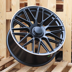 R21x10  5X112  ET  44  66.6  FE230  Black Half Matt+Polished Lip (BLHMPL)  For MER  (N2)  (REAR+FRONT For New GLS) (1 foto / 1)