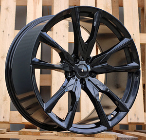 R22x10.5  5X112  ET  43  66.6  FE221  Black (BL)  For BMW  (Z5)  (New X7 Rear+Front) (1 foto / 1)