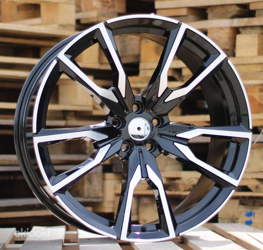 R21x9.5  5X112  ET  36  66.6  FE221  Black Polished (MB)  For BMW  (P)  (X7)