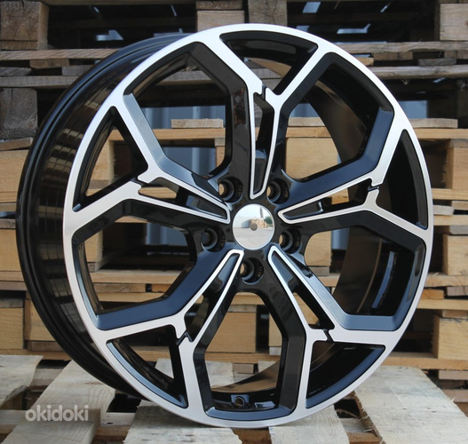 R17x7  5X114.3  ET  48.5  67.1  FE190  Black Polished (MB)  For KIA  (P2)