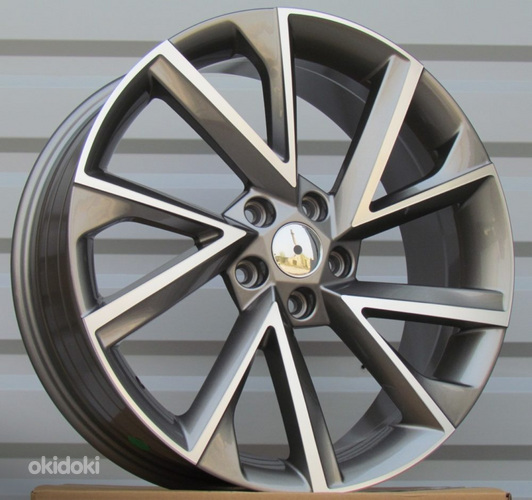 R18x7.5  5X112  ET  43  57.1  FE181  (IN0262)  Grey Polished (MG)  For SKODA  (K7+Z5+K8)