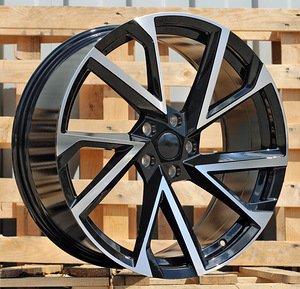 R17x7  5X112  ET  46  57.1  FE181  (BK5804)  Black Polished (MB)  For SKODA  (L3) (1 foto / 1)