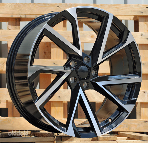 R17x7  5X112  ET  46  57.1  FE181  (BK5804)  Black Polished (MB)  For SKODA  (L3)