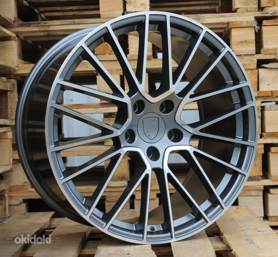 R22x9.5  5X130  ET  45  71.6  FE179  (TXFRGW1861)  Grey Polished (MG)  For PORCH  (K3)  (FORGED (Rear+Front))