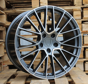 R20x10.5  5X130  ET  64  71.6  FE179  Grey Polished+Powder Coating (MGPC)  For PORCH  (K4)  ((AKC 115 Eur)) (1 foto / 1)