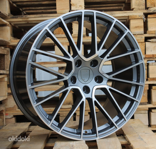 R20x10.5  5X130  ET  64  71.6  FE179  Grey Polished+Powder Coating (MGPC)  For PORCH  (K4)  ((AKC 115 Eur))