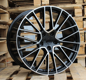 R20x9.5  5X130  ET  47  71.6  FE179  (BK5351)  Black Polished (MB)  For PORCH  (K4) (1 foto / 1)