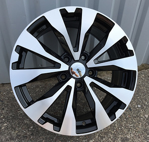 R18x7  5X114.3  ET  48  56.1  FE117  Black Polished+Powder Coating (MBPC)  For SUBAR  (K4) (1 foto / 1)
