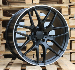 R22x10  5X112  ET  46  66.6  FE115  (L1622)  Black Half Matt+Polished Lip (BLHMPL)  For MER  (K4+P1+Z6)  (Rear+Front) (1 foto / 1)