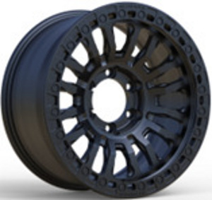 R17x9  5X127  ET  M6  78.1  FBX462  Black Half Matt (BLHM)  For 4X4 (1 foto / 1)