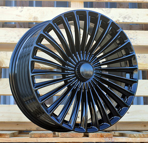 R19x8.5  5X112  ET  40  66.6  FBX202  Gloss Black (GB)  For MER  (K3)  (HYBRID FORGED) (1 foto / 1)