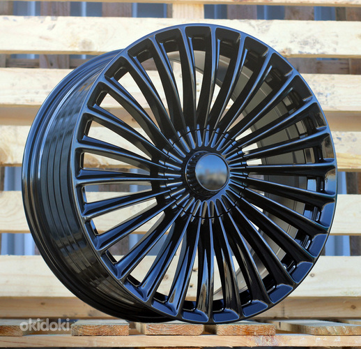R19x8.5  5X112  ET  40  66.6  FBX202  Gloss Black (GB)  For MER  (K3)  (HYBRID FORGED)