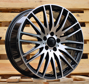 R18x8.5  5X112  ET  42  66.56  FBX244  (H3012D)  Black Polished (MB)  For MER  (Z6) (1 foto / 1)