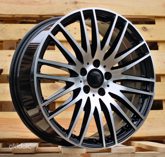 R18x8.5  5X112  ET  42  66.56  FBX244  (H3012D)  Black Polished (MB)  For MER  (Z6)