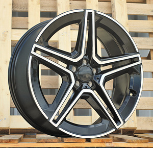 R20x9.5  5X112  ET  45  66.5  FBX142  (H3067F)  Black Polished (MB)  For MER  (Z3)  (HYBRID FORGED Rear+Front) (1 foto / 1)