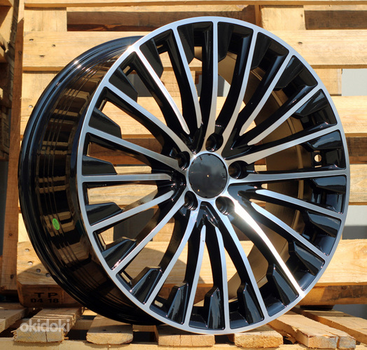 R20x8.5  5X112  ET  35.5  66.6  FBX132  Black Polished (MB)  For MER  (Z6)  (HYBRID FORGED Front+Rear)