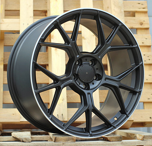 R20x9.5  5X112  ET  45  66.6  FBX120  Satin Black+Silver Lip (SBSL)  For MER  (Z5)  (HYBRID FORGED Front+Rear) (1 foto / 1)
