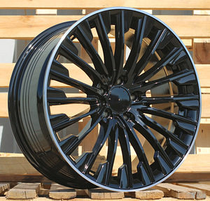R20x8.5  5X112  ET  40  66.6  FBX132  Black+Polished Lip (BLPL)  For MER  (P2)  (HYBRID FORGED Front+Rear) (1 foto / 1)