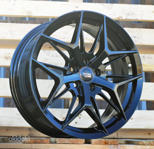 R17x7  5X108  ET  40  67.1  FBX114  Black (BL)  For RACIN  (M)  ((AKC 85 Eur)HYBRID FORGED)