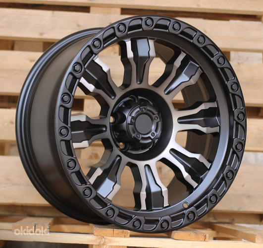 R19x9  6X139.7  ET  0  110.1  FBX087  Black Polished Matt (MBM)  For 4X4  (K3)  (HYBRID FORGED Bronze)