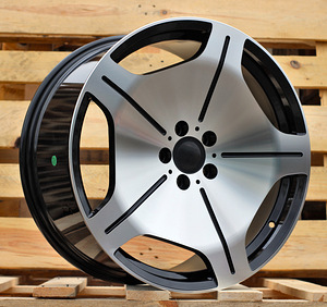 R20x8.5  5X112  ET  36  66.6  FBX035  Black Polished (MB)  For MER  (K3)  (HYBRID FORGED Rear+Front) (1 foto / 1)