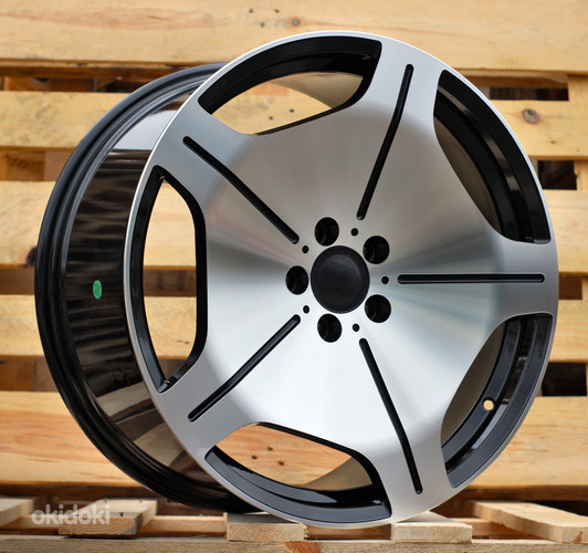 R17x7.5  5X112  ET  35  66.6  FBX035  Black Polished (MB)  For MER  (P2)  (HYBRID FORGED)