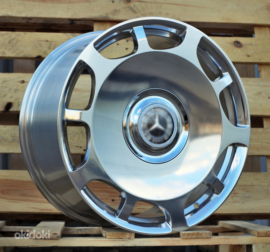 R19x9.5  5X112  ET  40  66.6  FBX007  Full Polished (FPL)  For MER  (K3+K7)  (HYBRID FORGED Rear+Front)