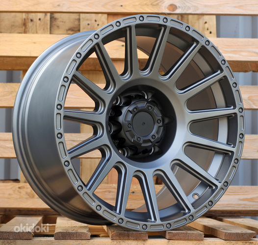 R17x9  6X139.7  ET  0  106.1  FBX026  Gun Metal Half Matt (GMHM)  For 4X4  (Z6)  (HYBRID FORGED)