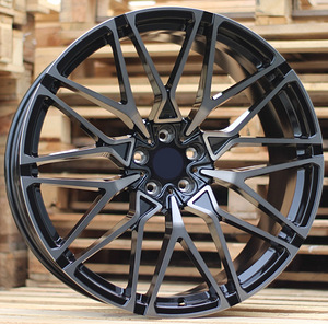 R22x10.5  5X112  ET  35  66.5  FBM30  Black+Tinted Face (BLTF)  For BMW  (K3)  (REAR+FRONT FORGED) (1 foto / 1)