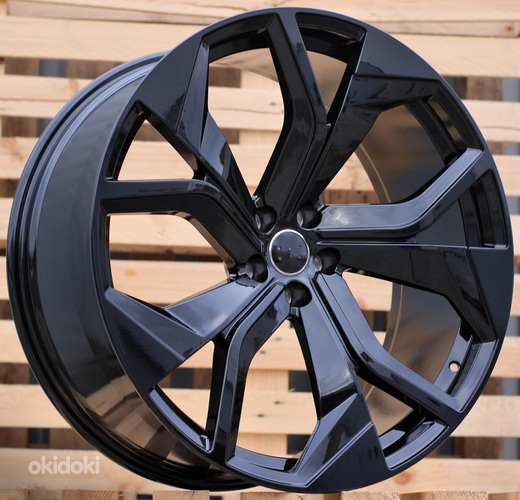 R22x10  5X112  ET  20  66.5  FB0544  Black (BL)  For AUD  (K7)  (FORGED Q8)