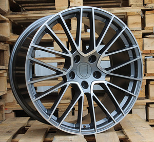 R21x11  5X130  ET  58  71.5  FB0010J  Grey Polished (MG)  For PORCH  (K7)  (FORGED (Rear+Front)) (1 foto / 1)