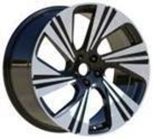 R21x9.5  5X112  ET  36  66.5  FB007  Black Polished (MB)  For AUD  (Z7)  (HYBRID FORGED Q8 E tron) (1 foto / 1)