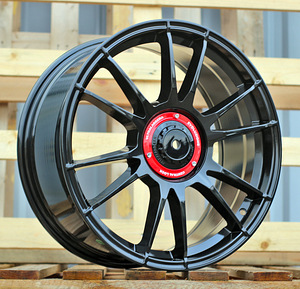 R18x8  10X100/112  ET  42  73.1  F8713  Gloss Black (GB)  For RACIN  (K8)  (HYBRID FORGED OZ Style) (1 foto / 1)