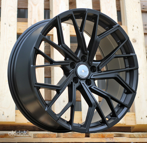 R19x8.5  5X112  ET  40  66.5  F760  Black Half Matt (BLHM)  For AUD  (M)  (HYBRID FORGED)