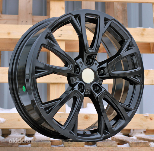 R18x7  5X112  ET  45  66.6  F8409  Silver Shining+Black (SSBL)  For MINI  (Z6)