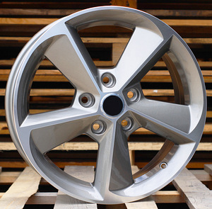 R16x6.5  5X112  ET  46  57.1  F5796  Grey Polished (MG)  For SKODA  (K7)  ((AKC 55 Eur)) (1 foto / 1)
