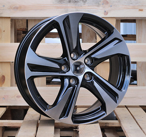 R16x6.5  5X108  ET  25  67.1  F5832  Black Polished+Powder Coating (MBPC)  For CITRO  (R)  ((AKC 55 Eur)) (1 foto / 1)