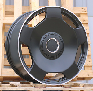 R22x10  5X130  ET  36  84.1  F5133  Black Half Matt+Polished Lip (BLHMPL)  For MER  (P1)  (HYBRID FORGED) (1 foto / 1)