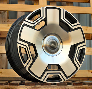 R22x10  5X130  ET  35  84.1  F3053  (BYF3053)  Black Polished (MB)  For MER  (Z1)  (HYBRID FORGED Monoblock) (1 foto / 1)