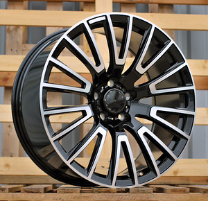 R22x10  5X130  ET  36  84.1  F1070  Black Polished (MB)  For MER  (P1)  (HYBRID FORGED) (1 foto / 1)