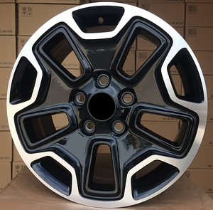 R17x7.5  5X127  ET  45  71.6  F0286  Black Polished (MB)  For RACIN  (R) (1 foto / 1)