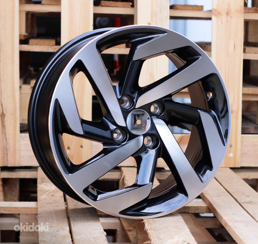 R16x6.5  4X108  ET  25  65.1  F0463  Black Polished (MB)  For CITRO  (R)