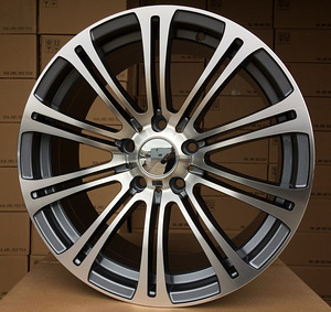 R17x8  5X120  ET  34  72.6  E568  (XF661)  Grey Polished (MG)  For BMW  (D2) (1 foto / 1)
