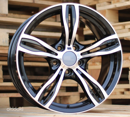 R20x8.5  5X120  ET  33  72.6  E492  (BY941)  Black Polished+Powder Coating (MBPC)  For BMW  ((AKC 115 Eur))