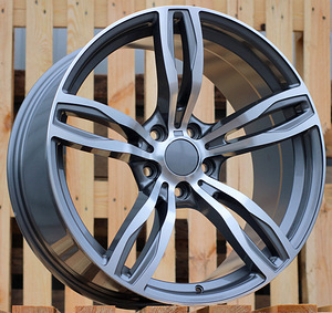 R18x8  5X120  ET  30  72.6  E492  (BY941)  Grey Polished (MG)  For BMW  (P1)  (Rear+Front) (1 foto / 1)