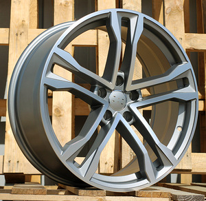 R19x8.5  5X112  ET  35  66.6  D5520  Grey Polished Half Matt (MGHM)  For AUD  (K7) (1 foto / 1)