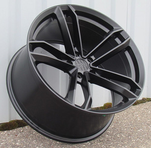 R19x8.5  5X108  ET  40  73.1  D5276  (HX023)  Black Half Matt (BLHM)  For HAXER  (K3)  (Rear+Front) (1 foto / 1)