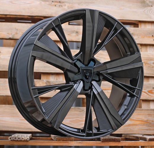 R19x8  5X108  ET  40  65.1  D1918  Black+Tinted Face (BLTF)  For PEUG  (Z2)